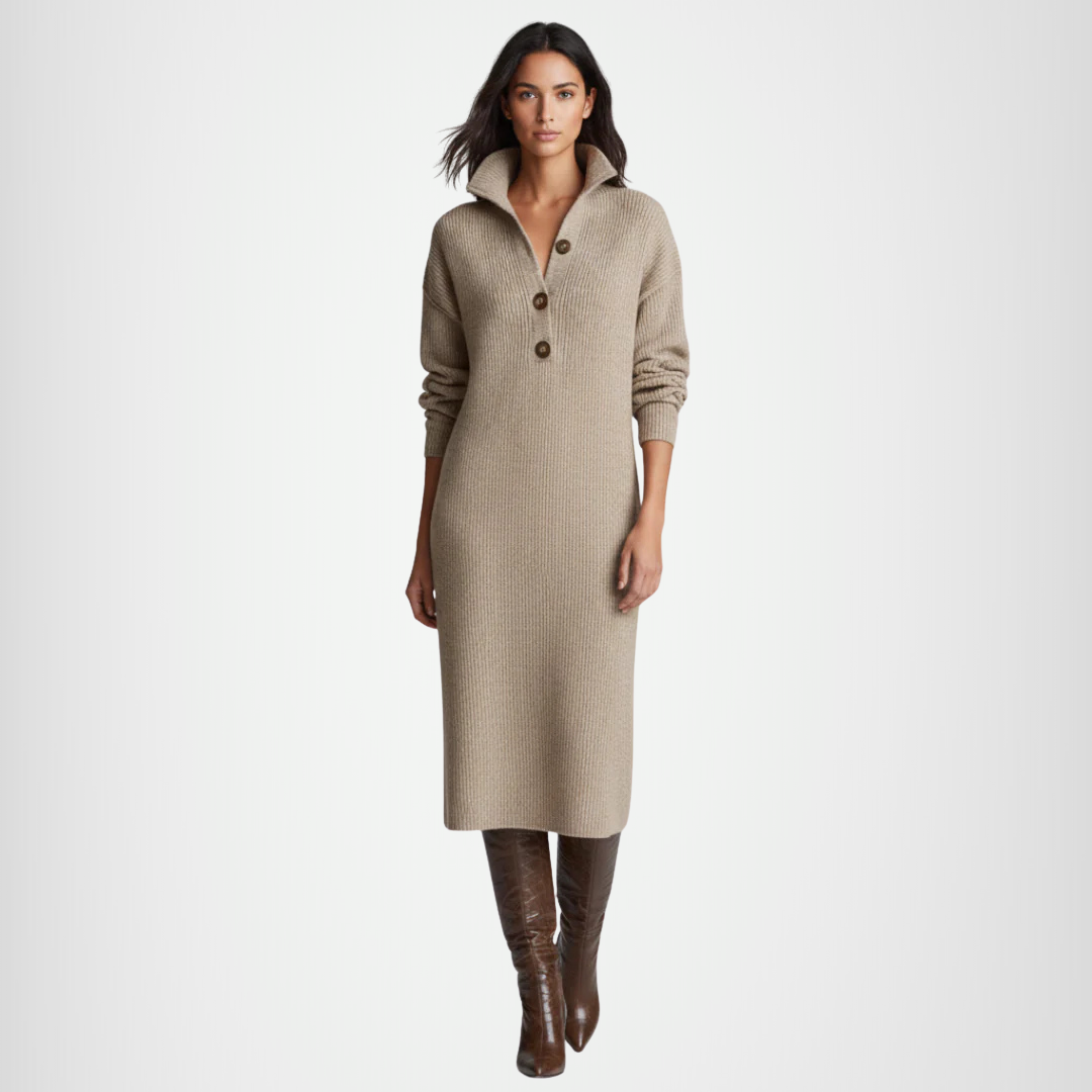 DAMARIS | Vestido elegante de malha