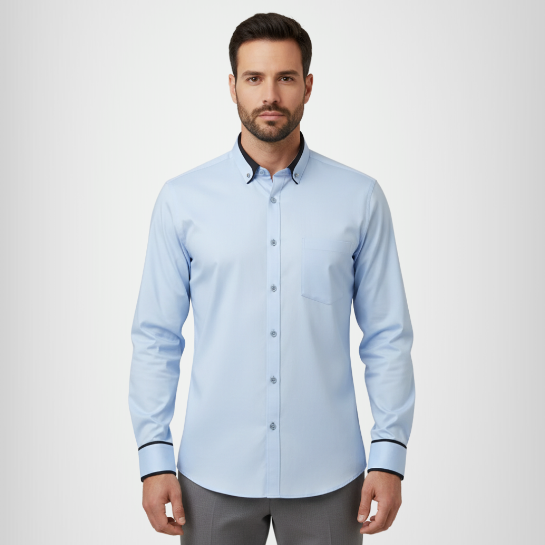 Homem | Camisa clássica de manga comprida para homem