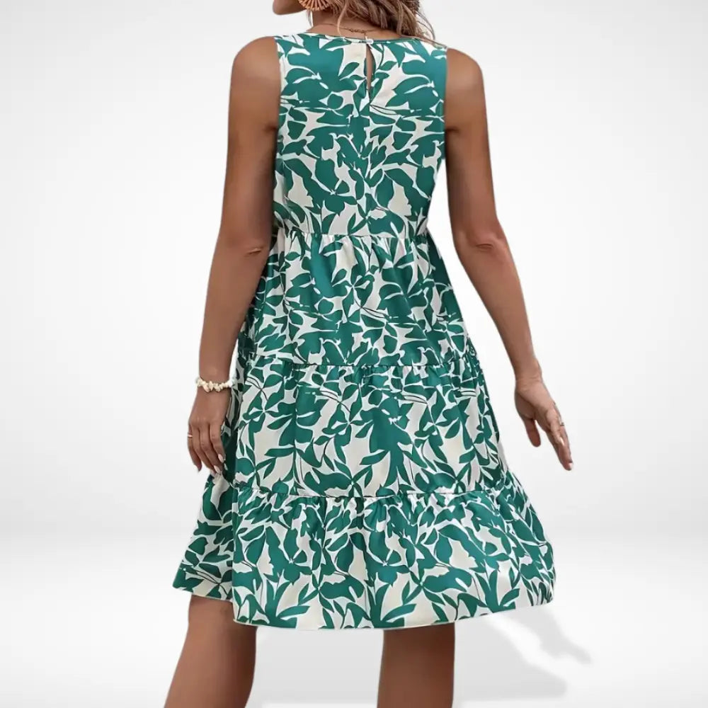 Kari | Vestido veraniego estampado fluido