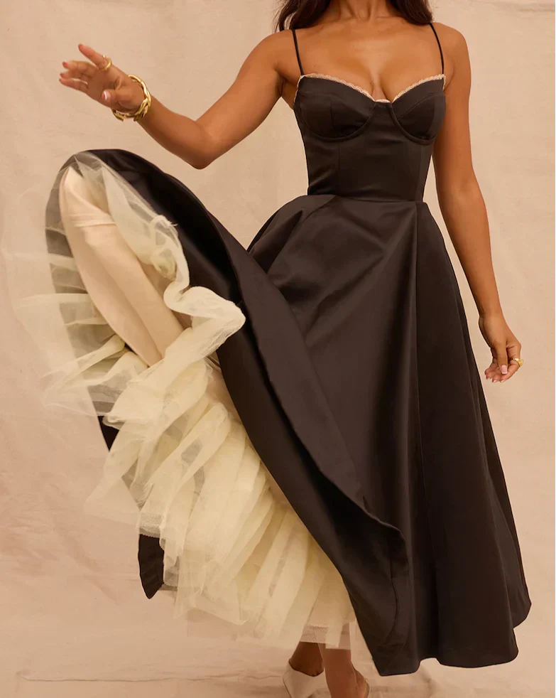 Zafiro | Vestido midi de lujo