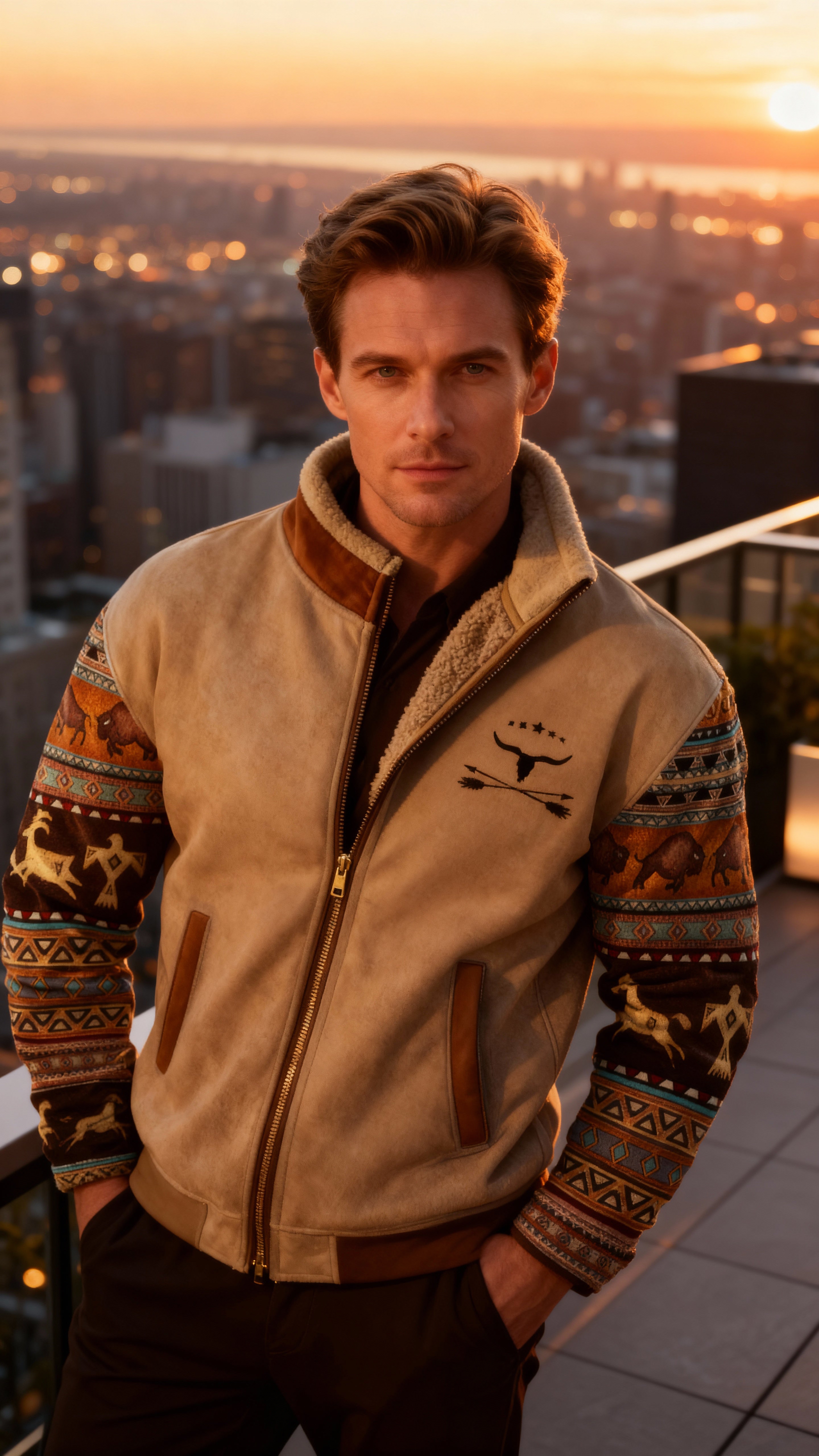 FrostRebel | Casaco elegante em polar com forro térmico