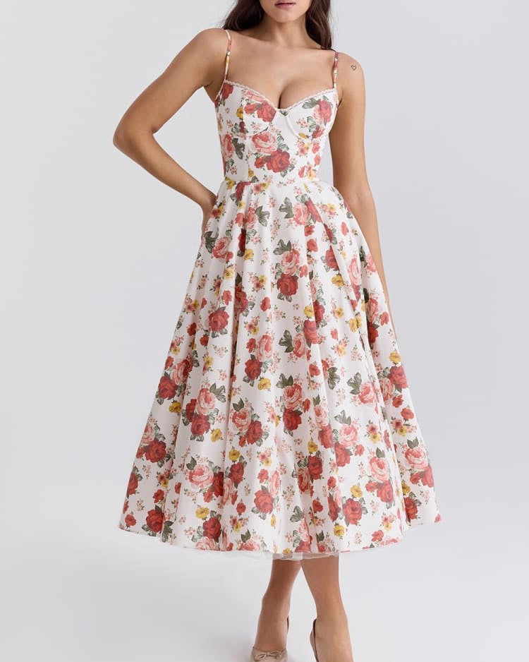 Zafiro | Vestido midi de lujo